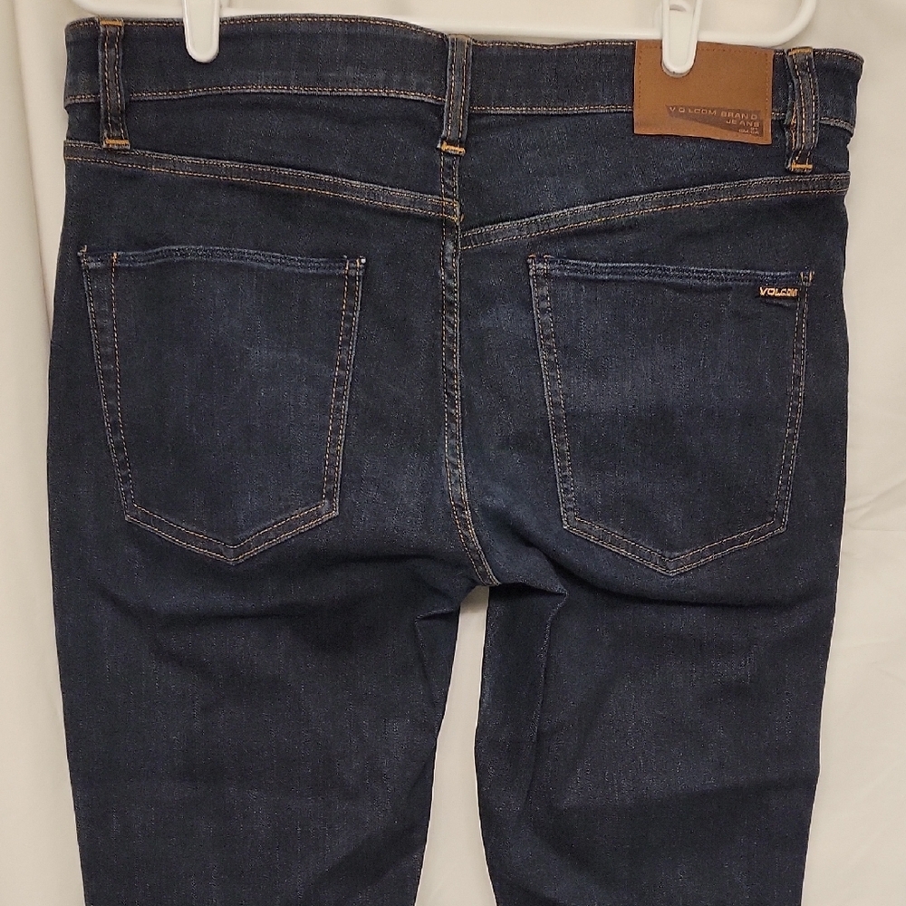Volcom Men's Deep Indigo Jeans - Picture 5 of 8
